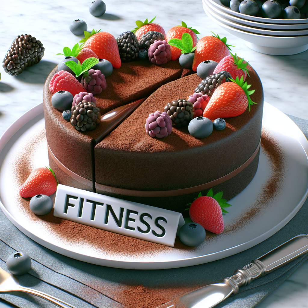Bolo de Chocolate Fitness