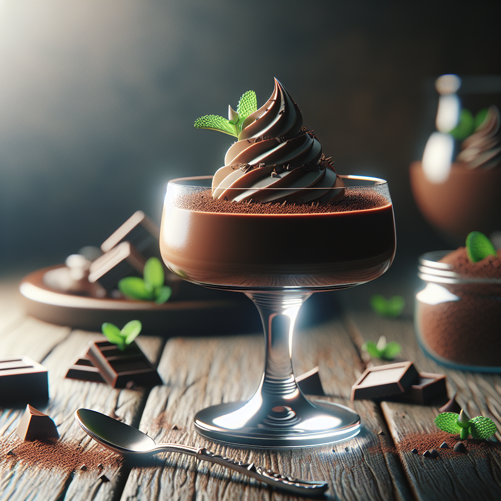 Mousse de Chocolate Proteica